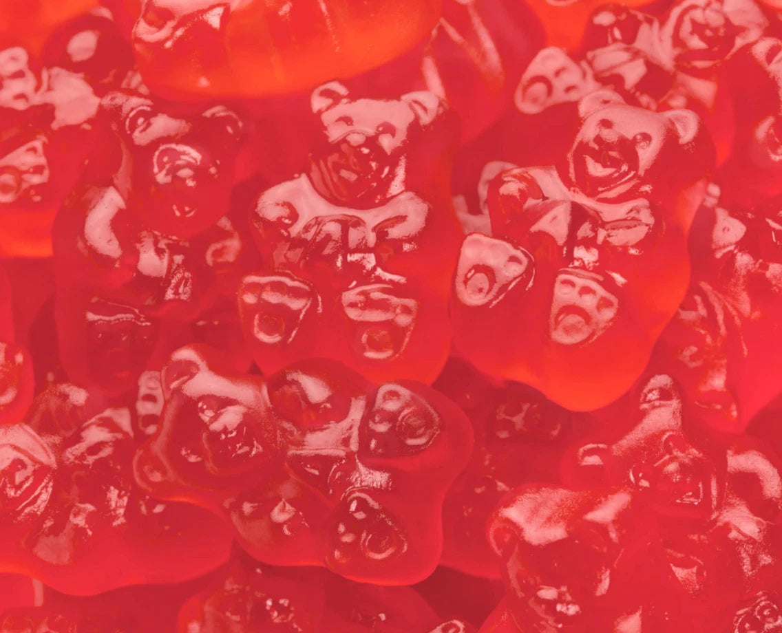 Fresh Strawberry Gummy Bears 5lb Bag