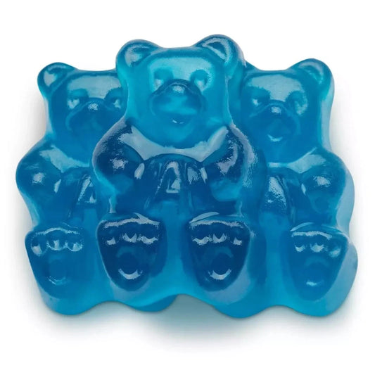 Blue Raspberry Gummy Bears 5lb Bag